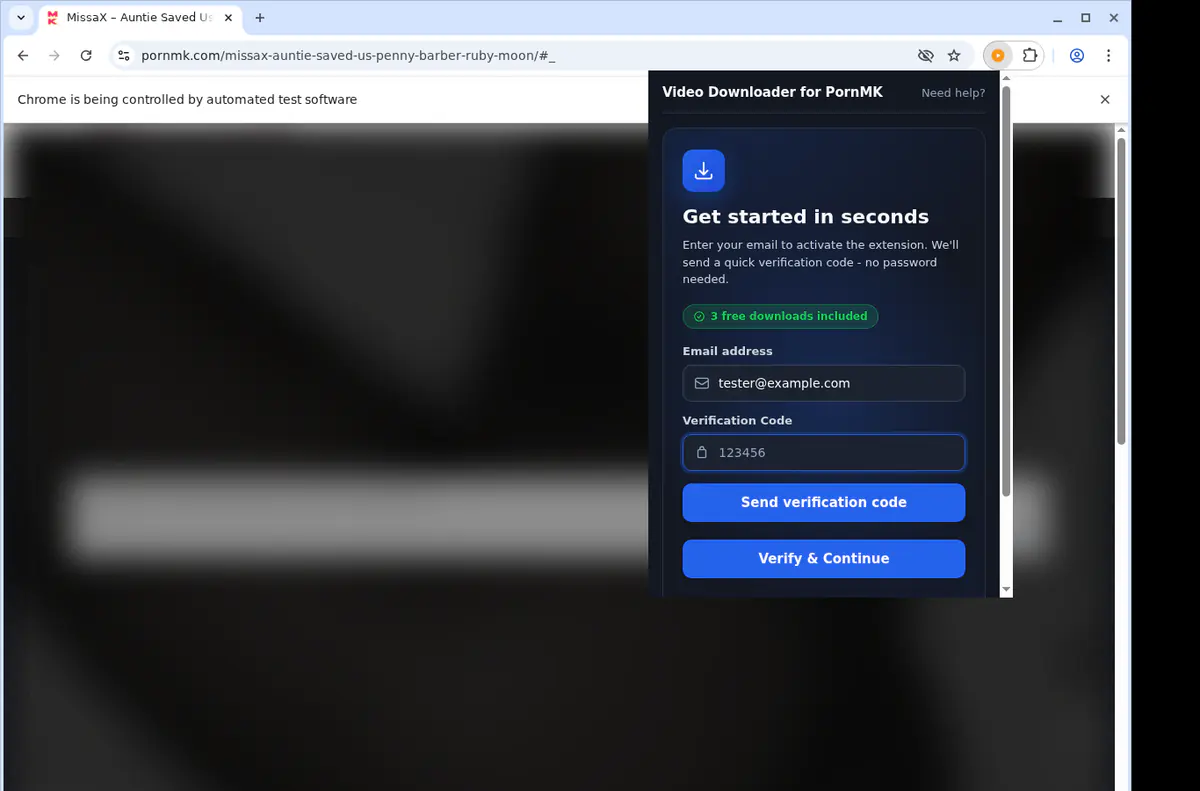 Pornmk Video Downloader screenshot 4